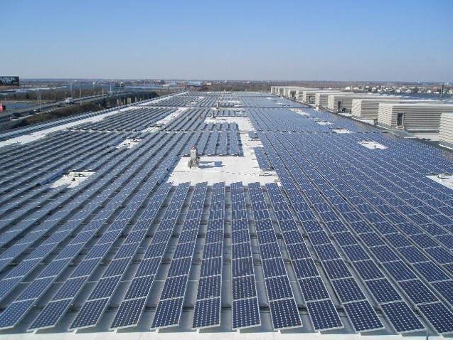 Commercial rooftop solar project Texas